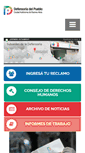 Mobile Screenshot of defensoria.org.ar