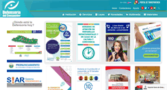 Desktop Screenshot of defensoria.gob.sv